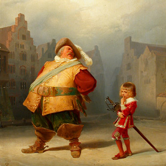 Falstaff and page